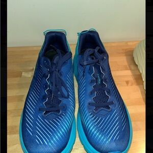 Blue rincon Hoka shoes
